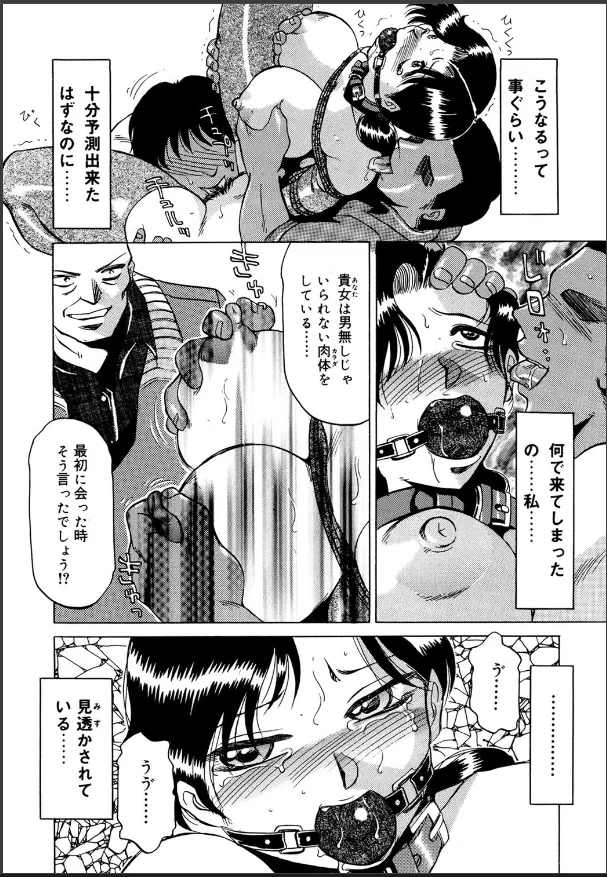 ボールギャグの人妻とビットギャグの人妻