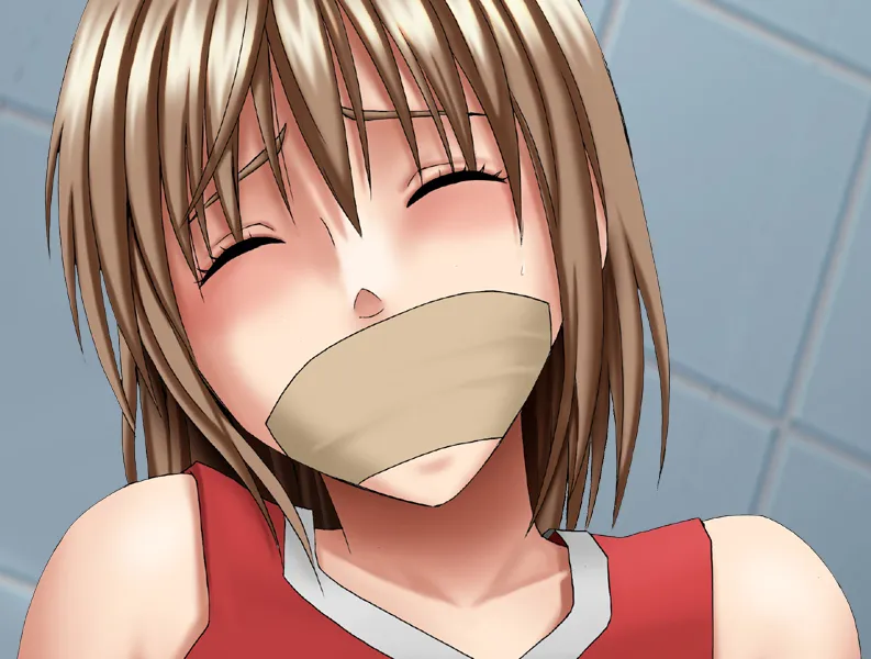テープギャグの姉崎まもり